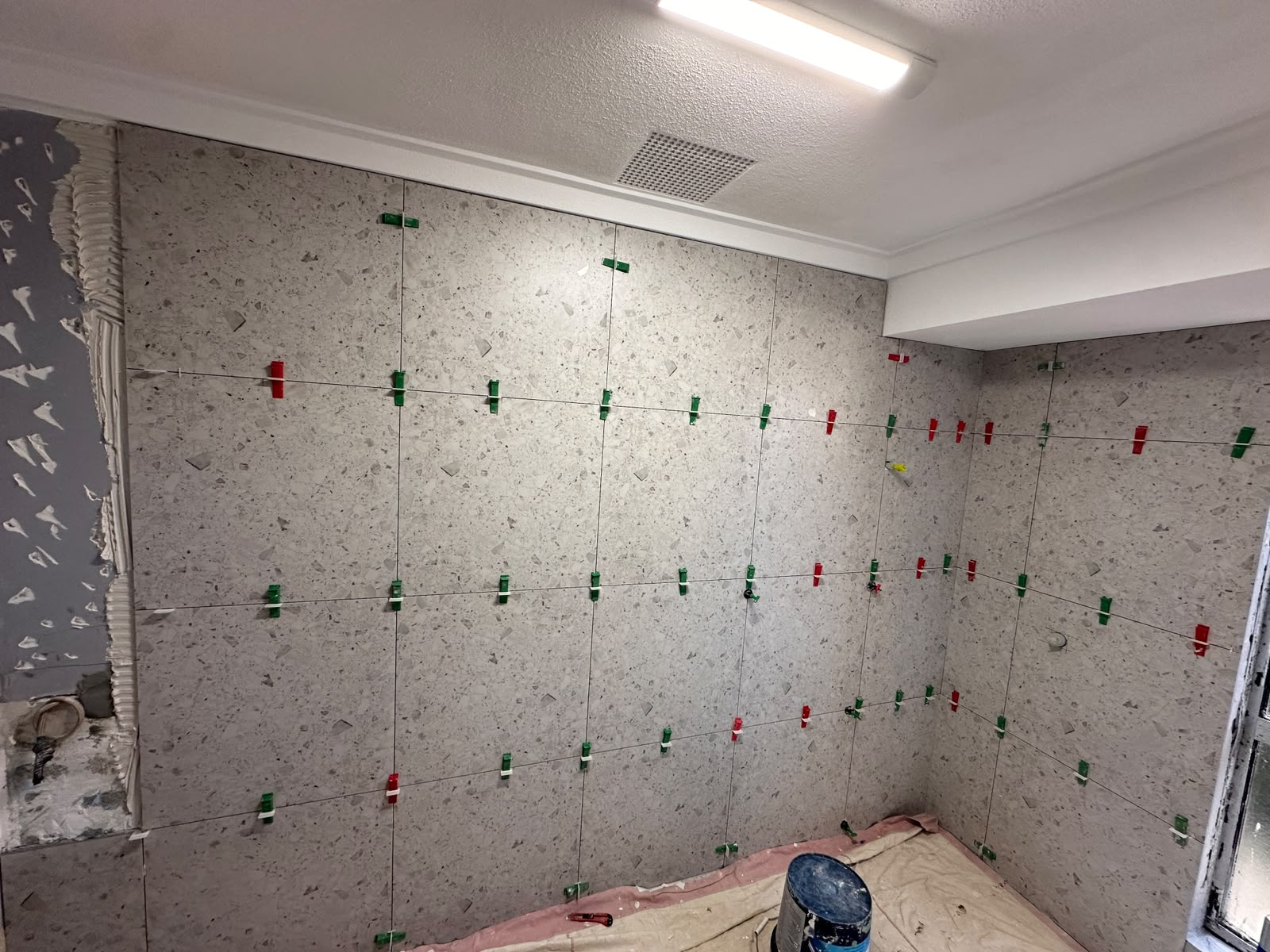 Wall and Floor Tiling Work